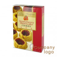 太好的美食草莓酥餅指紋餅乾