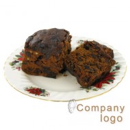 威爾士山港口和白蘭地水果蛋糕 - 13盎司