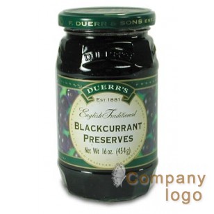 Duerr傳統的英國黑加侖果脯 - 16盎司（454克）玻璃瓶