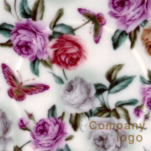 蝴蝶字段骨瓷茶具