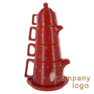 波點茶塔集 - 紅