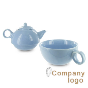 阿姆斯特丹茶一粉藍色